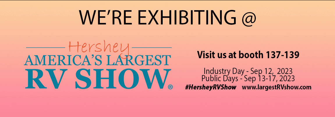 RV Show Hershey Pennsylvania banner