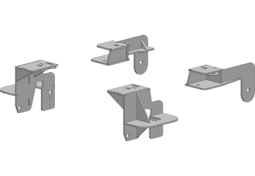 SuperBracket Mounting Kit 2003-2010 Dodge 2500 & 3500 