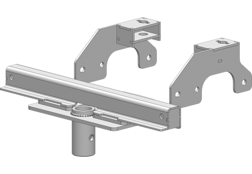 SuperGlide B&W Adapter Mounting Kit 1999-2010 Chevy 2500 & 3500