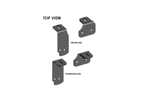 #2744 ISR Series 16K Custom Mounting Kit 