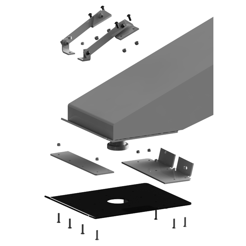3317 universal capture plate for superglide hitches pullrite capture plate chart