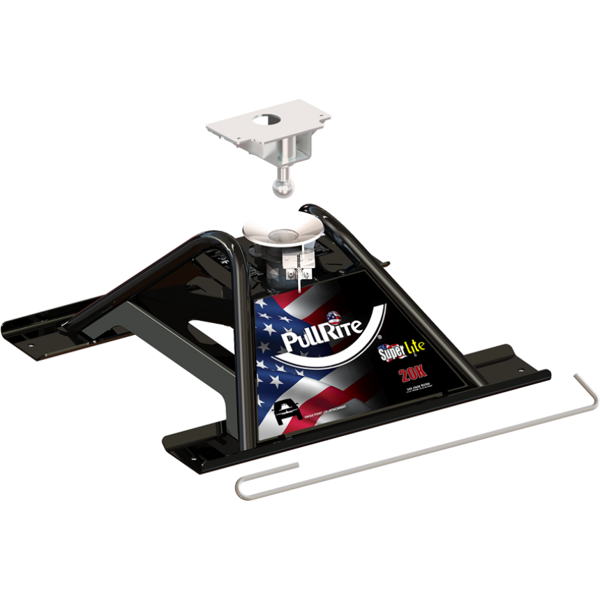 2600 Superlite 20k Single Point 1p Attachment Fifth Wheel Hitch Fifth Wheel Hitches By Pullrite