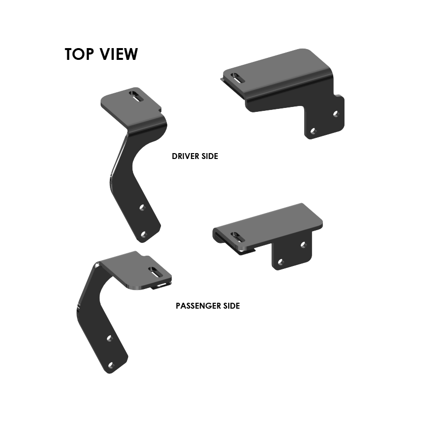 2764 ISR Series 16K Custom Mounting Kit for 20162023 Ram 1500 Trucks